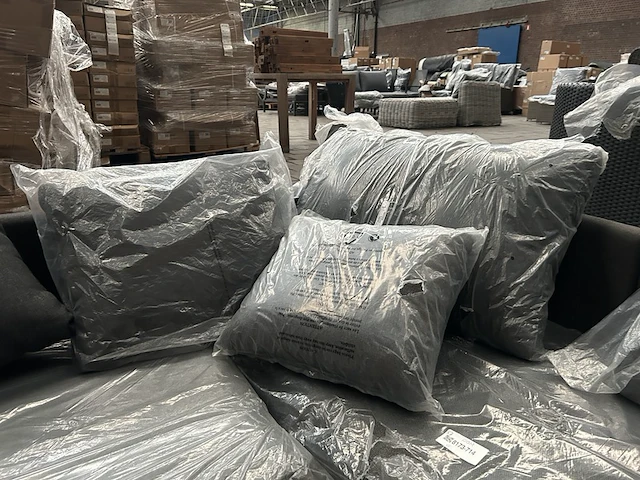 Loungebank met kussens dbm - afbeelding 8 van  11