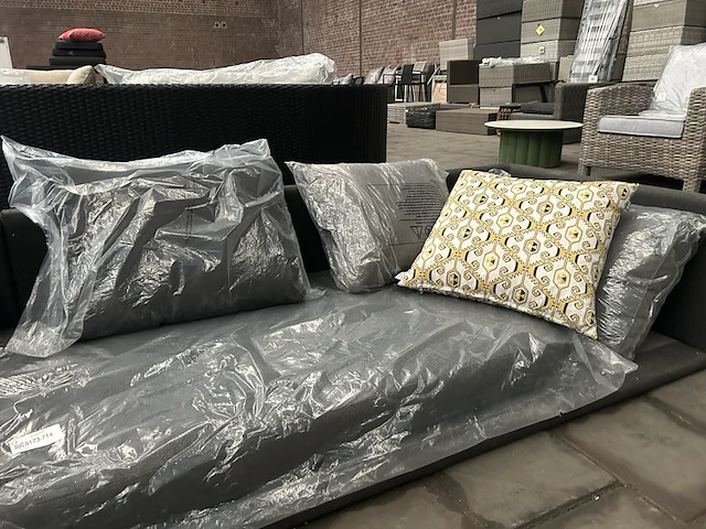 Loungebank met kussens dbm - afbeelding 9 van  11