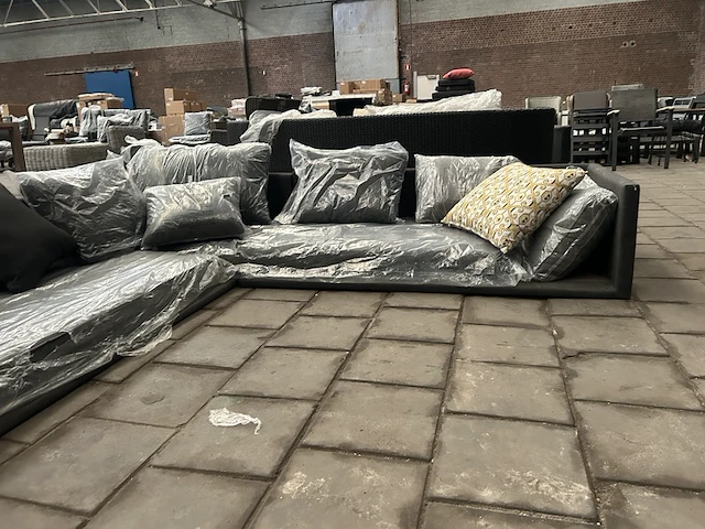 Loungebank met kussens dbm - afbeelding 11 van  11