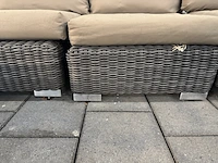 Loungebank met stoel applebee, bruin - afbeelding 9 van  9