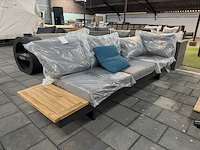 Loungebank met tafel 253x72x72 cm - afbeelding 6 van  12