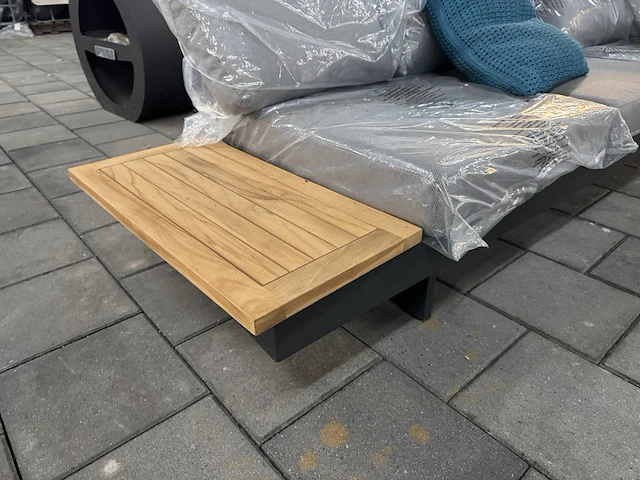 Loungebank met tafel 253x72x72 cm - afbeelding 7 van  12