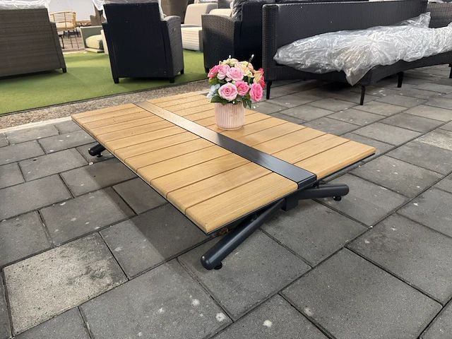 Loungebank met tafel 253x72x72 cm - afbeelding 11 van  12