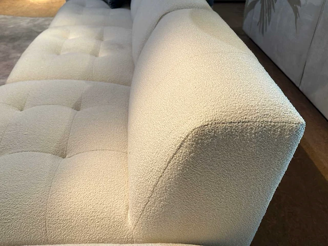 Loungebank van comfortabele teddystof - afbeelding 6 van  8