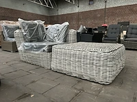 Loungehoek met hocker fonteyn - afbeelding 1 van  6