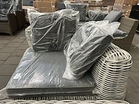 Loungehoek met hocker fonteyn - afbeelding 4 van  6