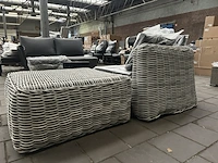 Loungehoek met hocker fonteyn - afbeelding 5 van  6