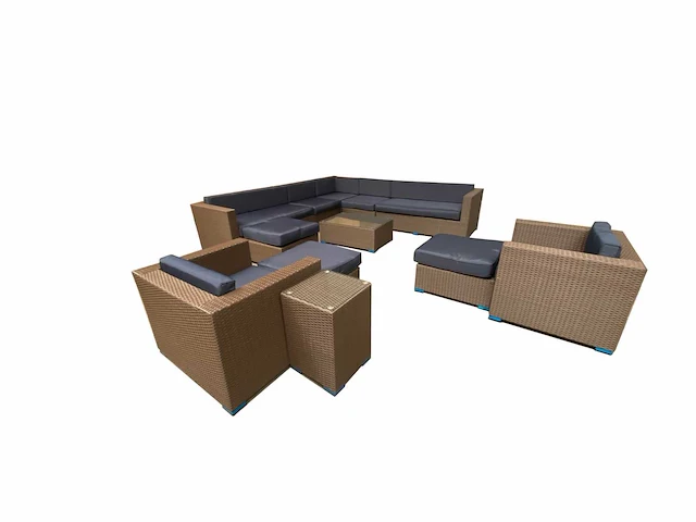 Loungeset - vonato - avenra - 12-delig - afbeelding 1 van  4