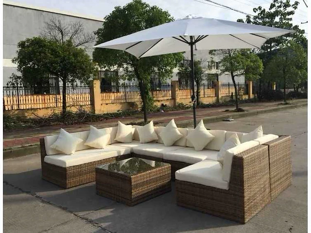 Loungeset - vonato - corisa - 8-delig - afbeelding 1 van  3