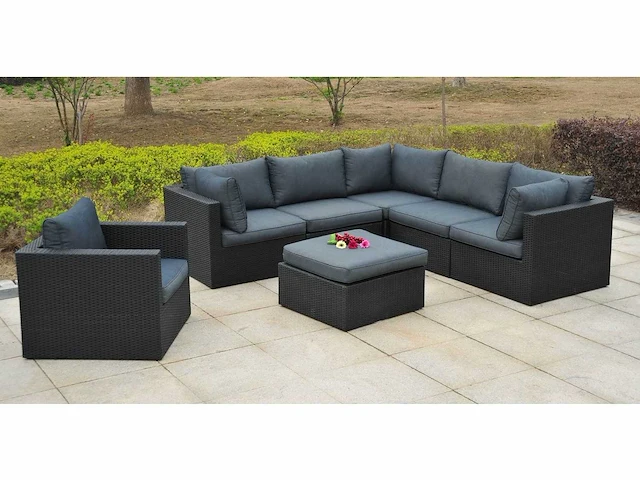 Loungeset - vonato - elena - 7-delig - afbeelding 1 van  3