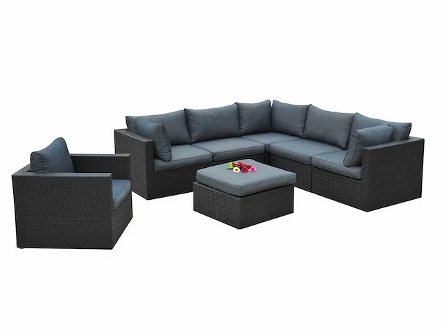 Loungeset - vonato - elena - 7-delig - afbeelding 3 van  3