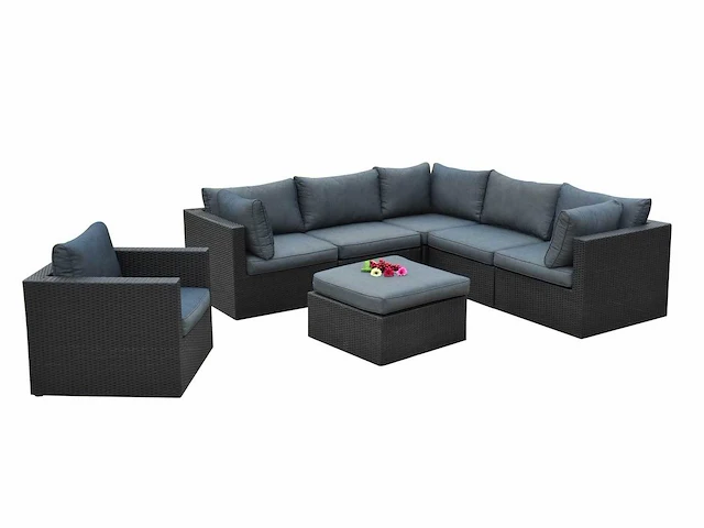 Loungeset - vonato - elena - 7-delig - afbeelding 1 van  2