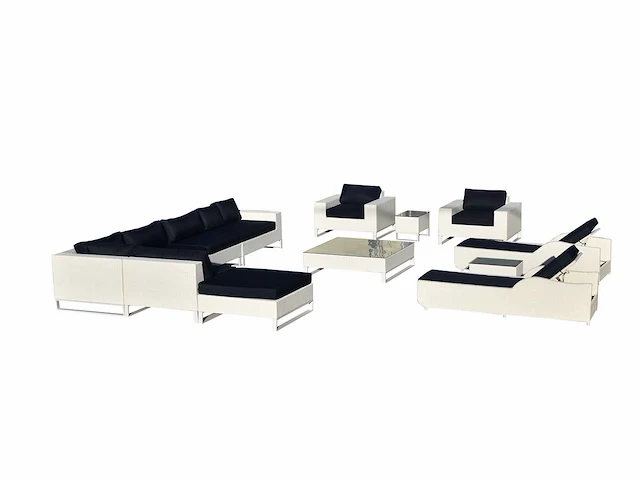 Loungeset - vonato - silvano - 13-delig - afbeelding 1 van  7