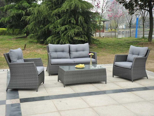 Loungeset - vonato - toscano - 4-delig - afbeelding 1 van  3