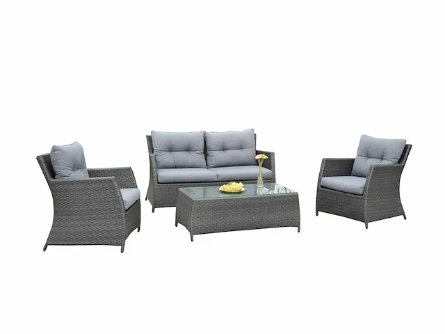 Loungeset - vonato - toscano - 4-delig - afbeelding 2 van  3