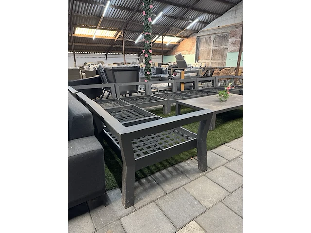 Loungeset 10-delig met tafel - afbeelding 2 van  7