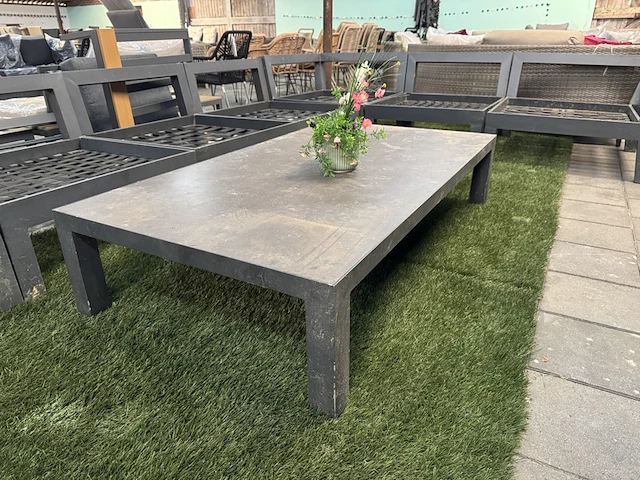 Loungeset 10-delig met tafel - afbeelding 5 van  7