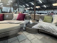 Loungeset 7-delig: 3 banken, 2 hockers, 2 tafels artie - afbeelding 2 van  13