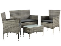 Loungeset fort myers beige/grijs - afbeelding 8 van  17