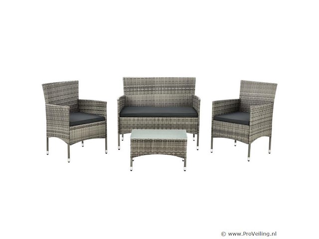 Loungeset fort myers beige/grijs - afbeelding 1 van  17