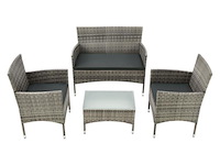 Loungeset fort myers beige/grijs - afbeelding 12 van  17