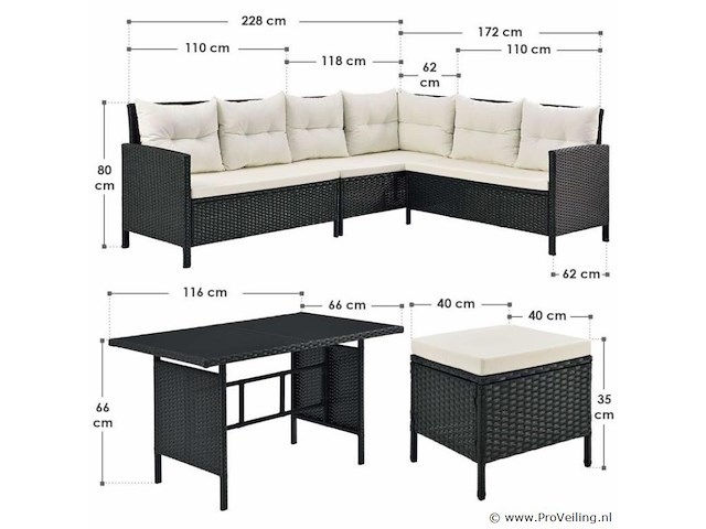 Loungeset manacor - afbeelding 9 van  13