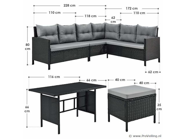 Loungeset manacor - afbeelding 9 van  13