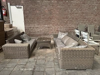 Loungeset met tafel fonteyn, 4 seasons outdoor - afbeelding 1 van  7