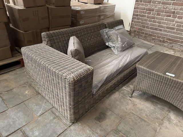 Loungeset met tafel fonteyn, 4 seasons outdoor - afbeelding 4 van  7
