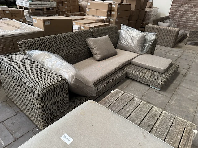 Loungeset met tafel fonteyn - afbeelding 6 van  10