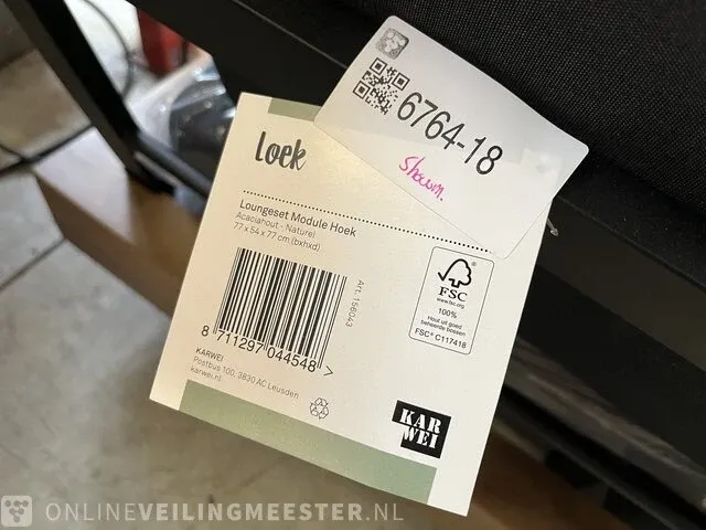 Loungeset module hoek karwei, loek - afbeelding 5 van  5