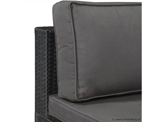 Loungeset nassau donkergrijs - afbeelding 3 van  12