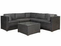 Loungeset nassau donkergrijs - afbeelding 1 van  12