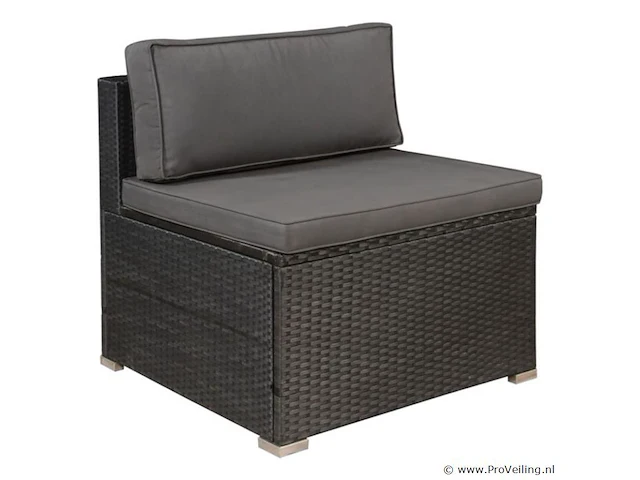Loungeset nassau donkergrijs - afbeelding 9 van  12
