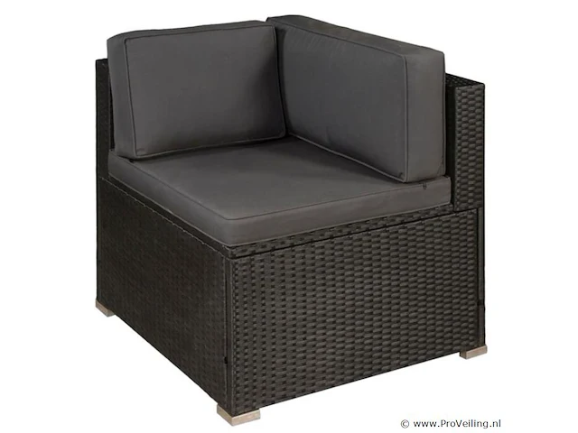 Loungeset nassau donkergrijs - afbeelding 10 van  12