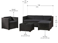 Loungeset punta l - afbeelding 15 van  16