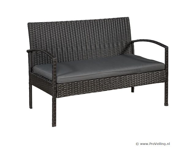 Loungeset trinidad zwart - afbeelding 6 van  11