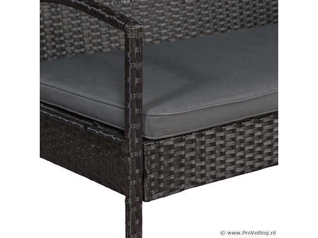 Loungeset trinidad zwart - afbeelding 10 van  11