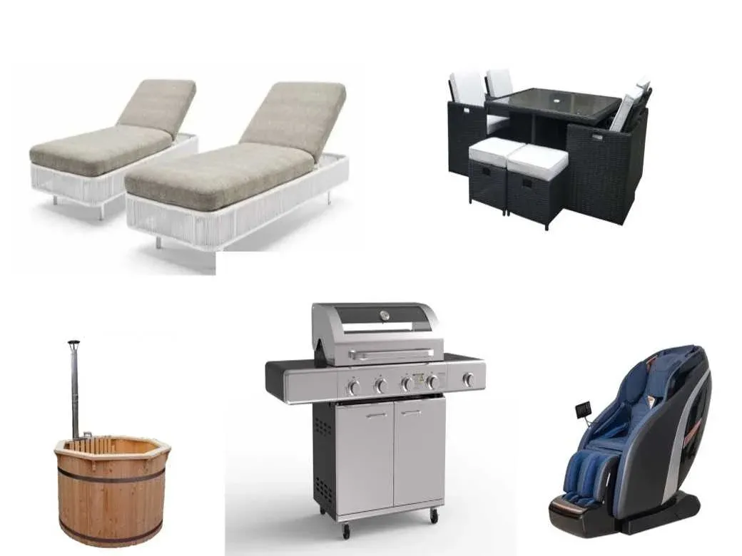 Loungesets, bbq's & parasols - gratis levering be + nl - 20/02/2024