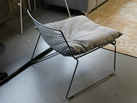 Loungestoel met kussen. - afbeelding 2 van  2