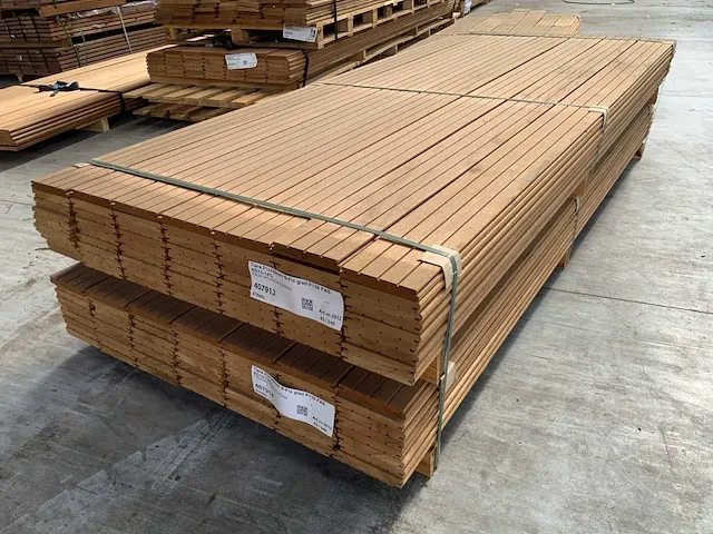 Louro gamela b-fix glad vlonderplank (126x) - afbeelding 4 van  6