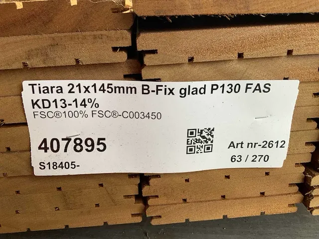 Louro gamela b-fix glad vlonderplank (63x) - afbeelding 5 van  6