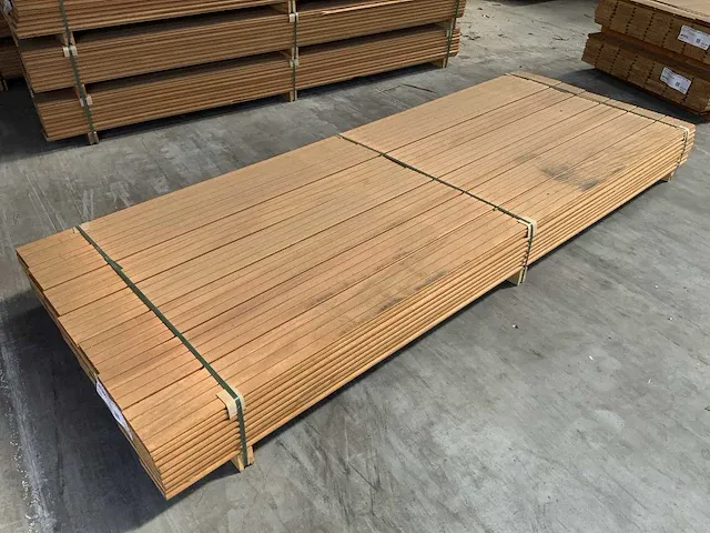 Louro gamela b-fix glad vlonderplank (63x) - afbeelding 6 van  6