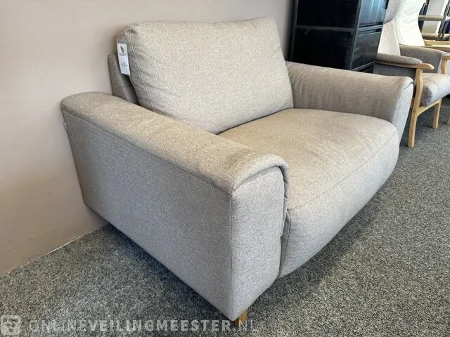 Loveseat hjort knudsen, beige/crème - afbeelding 1 van  5