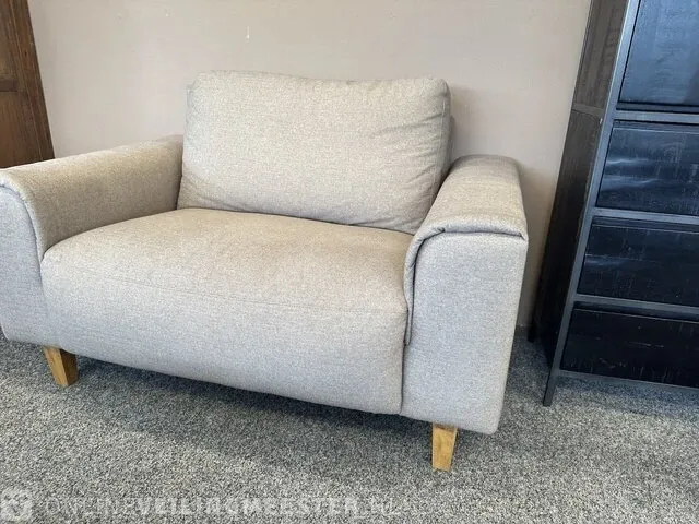 Loveseat hjort knudsen, beige/crème - afbeelding 2 van  5