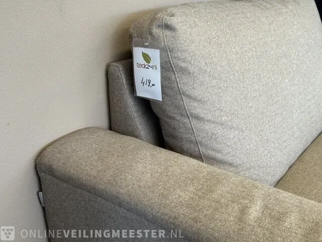 Loveseat hjort knudsen, beige/crème - afbeelding 4 van  5