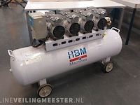 Low noise compressor hbm , hbm 200 liter, bouwjaar 2020 - afbeelding 1 van  10