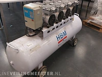 Low noise compressor hbm , hbm 200 liter, bouwjaar 2020 - afbeelding 8 van  10