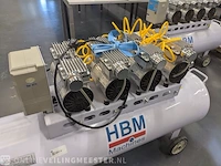 Low noise compressor hbm , hbm 200 liter, bouwjaar 2021 - afbeelding 3 van  9