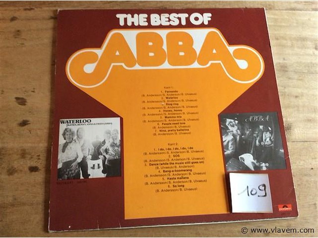 Lp abba - afbeelding 2 van  2